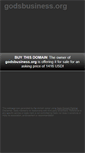 Mobile Screenshot of godsbusiness.org